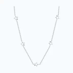 Колье из серебра