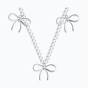 Колье из серебра