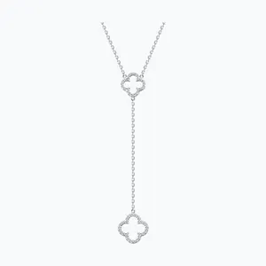 Колье из серебра с фианитами