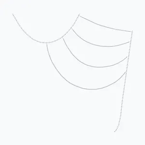 Колье из серебра