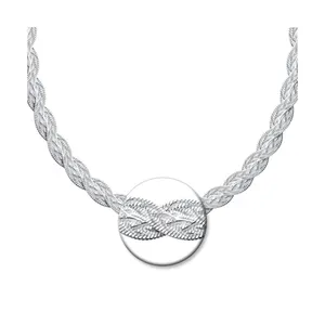 Колье из серебра