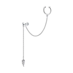 Серьга из серебра