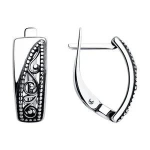 Серьги из серебра