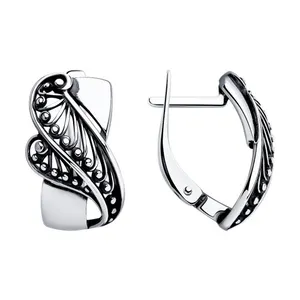 Серьги из серебра