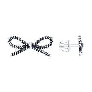 Серьги из серебра