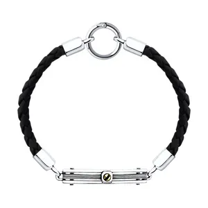 Мужской браслет из золочёного серебра