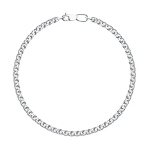 Браслет из серебра с алмазной гранью