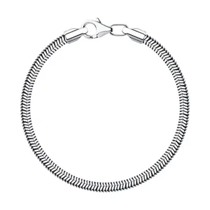 Серебряный браслет для шармов