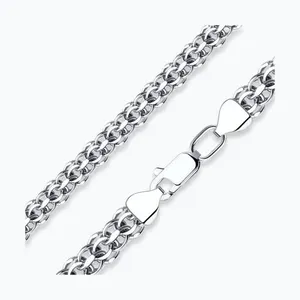 Цепь из серебра с алмазной гранью