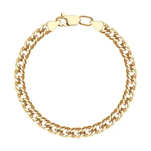 Браслет из золочёного серебра