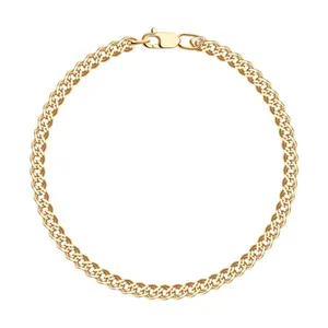 Браслет из золочёного серебра