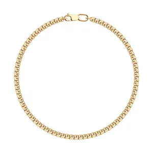 Браслет из золочёного серебра