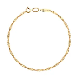 Браслет из золочёного серебра