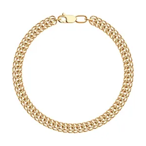 Браслет из золочёного серебра