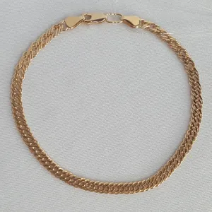 Браслет из золочёного серебра