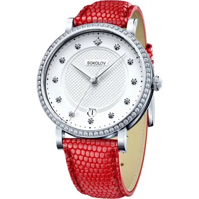 Женские серебряные часы из серебро