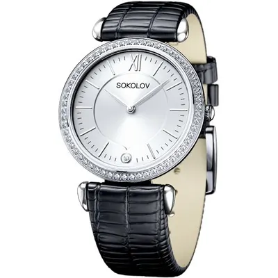 Женские серебряные часы из серебро