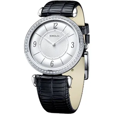 Женские серебряные часы из серебро