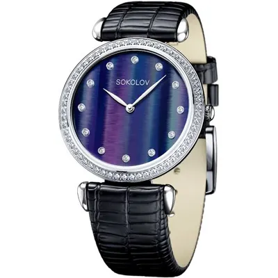 Женские серебряные часы из серебро