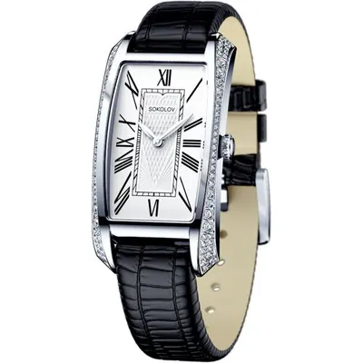 Женские серебряные часы из серебро