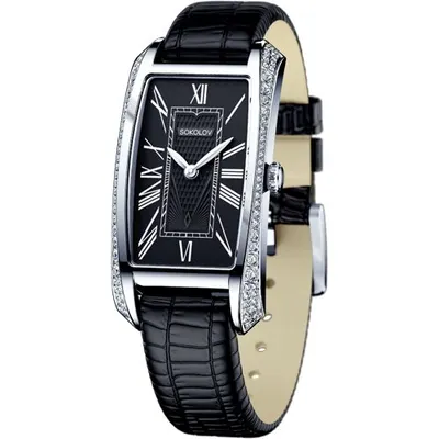 Женские серебряные часы из серебро