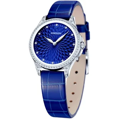 Женские серебряные часы из серебро