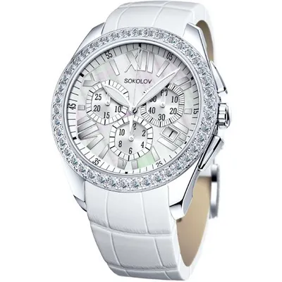 Женские серебряные часы из серебро