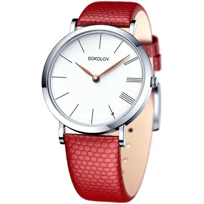 Женские серебряные часы из серебро