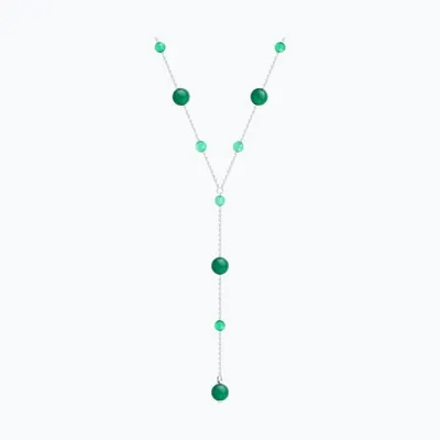 Колье из серебра с агатами из серебро