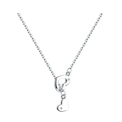 Колье из серебра с бриллиантами из серебро