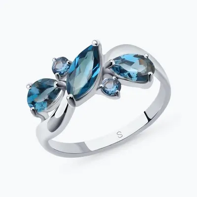 кольцо из серебро