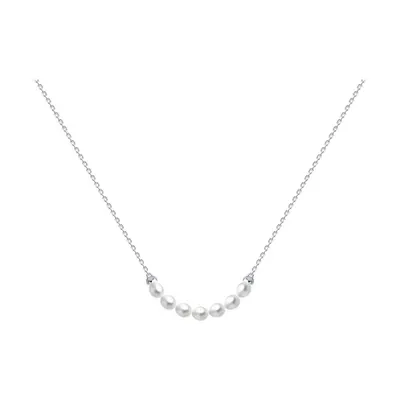 Колье из серебра с жемчугом из серебро