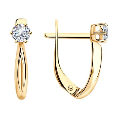 серьги из серебро