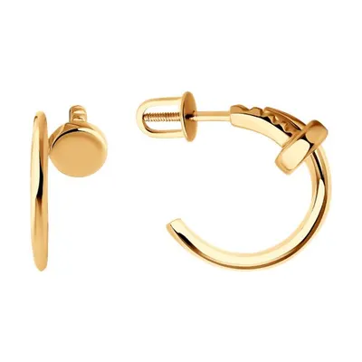 Серьги из серебра из серебро