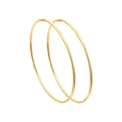 Серьги из золоченого серебра из серебро