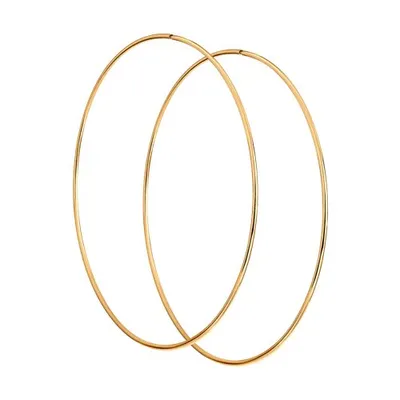 Серьги из золоченого серебра из серебро