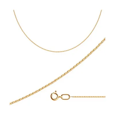 Цепь из золочёного серебра из серебро