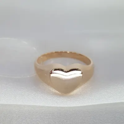 Кольцо из золочёного серебра из серебро