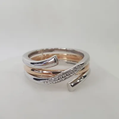 кольцо из серебро