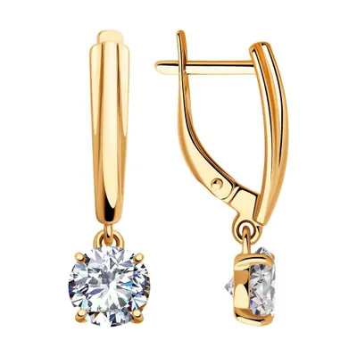 серьги из серебро