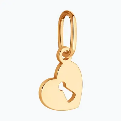 Подвеска из золочёного серебра из серебро