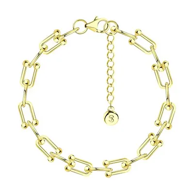 Браслет из золочёного серебра из серебро