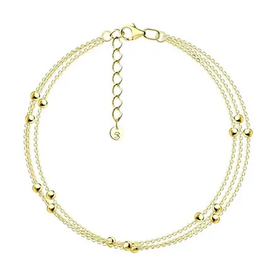 Браслет из золочёного серебра из серебро