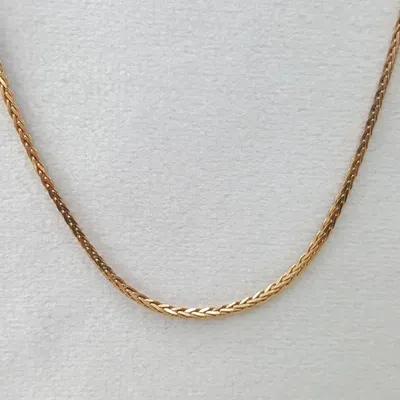 Цепь из золоченого серебра из серебро
