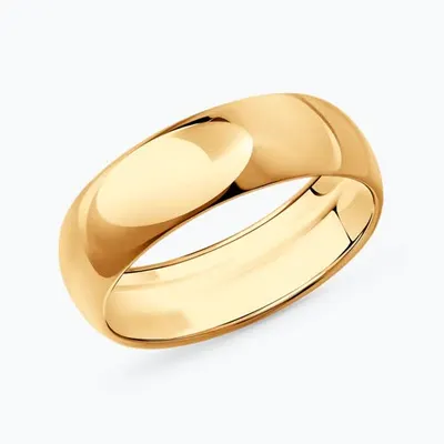 Обручальное кольцо из серебро