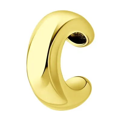 Серьга из золоченого серебра из серебро