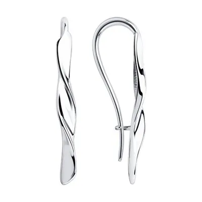 Серьги из серебра из серебро