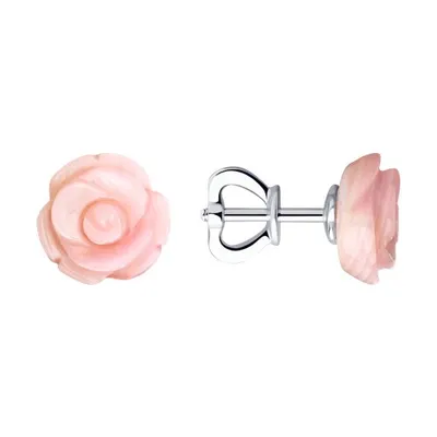 Серьги из серебра из серебро