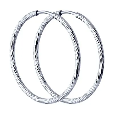 Серьги из серебра из серебро