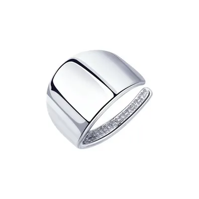 Серьга из серебра из серебро